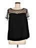 Torrid Black Short Sleeve Blouse Size Med Plus (00) - photo 1