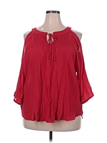 A. Byer 3/4 Sleeve Blouse (view 1)