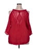 A. Byer Red 3/4 Sleeve Blouse Size 2X - photo 2