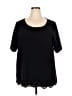 Torrid Black Short Sleeve Top Size 2X Plus (2) - photo 1