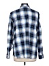 Talbots Outlet 100% Cotton Plaid Blue Long Sleeve Button-Down Shirt Size L - photo 2