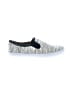 Elorie Stripes Gray Ivory Flats Size 8 1/2 - photo 1