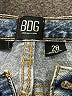 BDG 100% Cotton Orange Blue Jeans Size 28 waist - photo 4