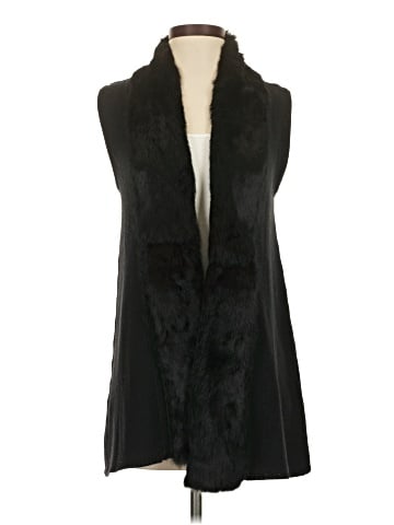 Neiman Marcus Faux Fur Vest (view 1)