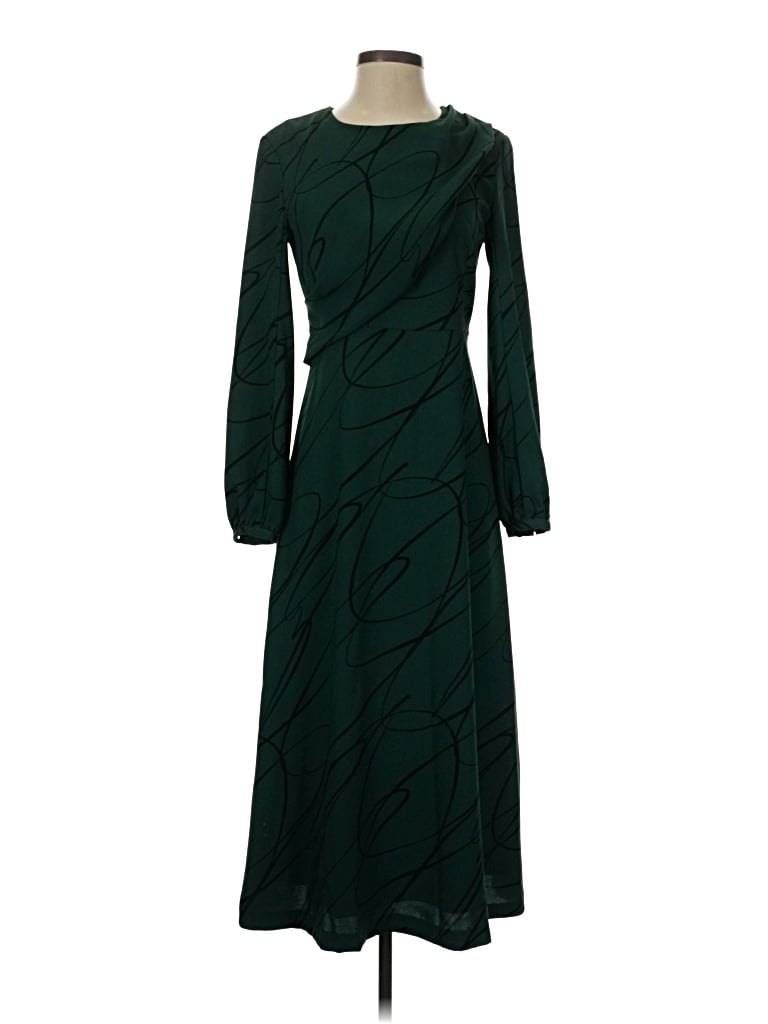 Pre-owned Tuckernuck Casual Dress In Green