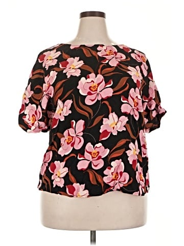 Long Tall Sally Short Sleeve Blouse (view 1)