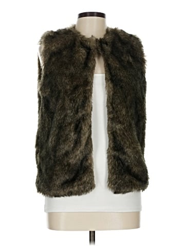 Glamsia Faux Fur Vest (view 1)