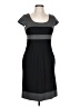 Spense Color Block Gray Casual Dress Size 10 - photo 1