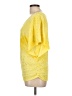 JM Collection Yellow Short Sleeve Top Size L - photo 5