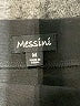 Messini Solid Black Casual Skirt Size M - photo 4