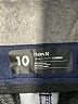 Hurley 100% Polyester Solid Blue Shorts Size 10 - photo 3