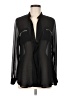 Cotton Express 100% Polyester Black Long Sleeve Blouse Size M - photo 1