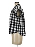 Ann Taylor LOFT Checkered-gingham Black Sleeveless Blouse Size M - photo 5