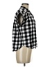 Ann Taylor LOFT Checkered-gingham Black Sleeveless Blouse Size M - photo 4