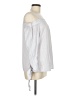 MICHAEL Michael Kors Silver 3/4 Sleeve Blouse Size M - photo 4