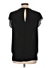 Mossimo 100% Polyester Black Short Sleeve Blouse Size L - photo 2