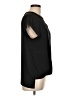 Mossimo 100% Polyester Black Short Sleeve Blouse Size L - photo 4