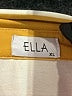 Ella 100% Polyester Stripes Yellow 3/4 Sleeve Blouse Size XL - photo 7