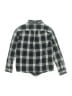 Janie and Jack 100% Cotton Plaid Gray Long Sleeve Button-Down Shirt Size 5 - photo 2
