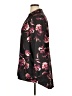 Roaman's 100% Polyester Floral Black 3/4 Sleeve Blouse Size 16 - photo 5