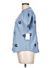 Kindred Blue Short Sleeve Blouse Size L - photo 5