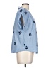 Kindred Blue Short Sleeve Blouse Size L - photo 4
