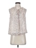 Max Studio 100% Polyester Ivory Sleeveless Blouse Size S - photo 1