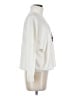 Point Sur 100% Polyester White Brown Long Sleeve Top Size M - photo 4