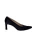 Anne Klein 100% Leather Black Blue Heels Size 9 (narrow) - photo 1