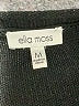 Ella Moss Solid Black Pullover Sweater Size M - photo 7
