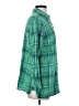 J.Jill Plaid Green Long Sleeve Button-Down Shirt Size S - photo 4