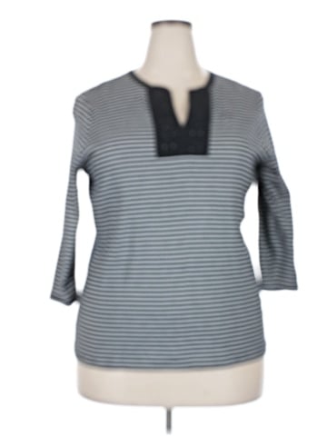 Chaps 3/4 Sleeve T-Shirt (view 1)
