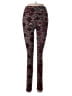Lularoe Print Burgundy Leggings One size - photo 1