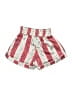 Assorted Brands 100% Polyester Stripes Red Shorts Size XS - photo 2
