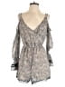 Guess 100% Polyester Paisley Gray Romper Size S - photo 1