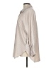 Unbranded 100% Polyester Stripes Tan Long Sleeve Blouse Size L - photo 5