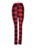 Unique Vintage Plaid Red Leggings Size 2 - photo 1