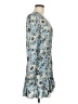 Veronica Beard 100% Silk Paisley Blue Casual Dress Size 8 - photo 4