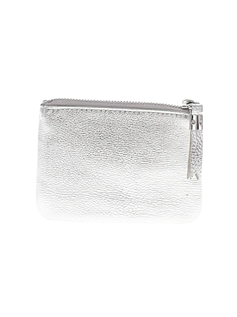 Pre-owned Madewell Coin Purse In Silver