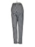 Shein 100% Polyester Houndstooth Black Casual Pants Size S - photo 2