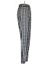 Shein 100% Polyester Houndstooth Black Casual Pants Size S - photo 4