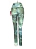 Carbon38 Tie-dye Green Active Pants Size XXS - photo 2