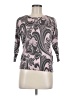 Boden Paisley Pink Pullover Sweater Size 8 - photo 1