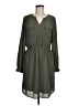 Mossimo 100% Polyester Solid Green Casual Dress Size M - photo 1