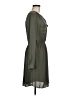 Mossimo 100% Polyester Solid Green Casual Dress Size M - photo 4