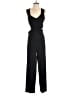 Very J Solid Black Jumpsuit Size S - photo 1