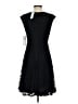 Wisp 100% Polyester Black Cocktail Dress Size 2 - photo 2