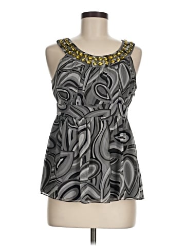INC International Concepts Sleeveless Silk Top (view 1)