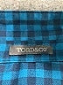 Toad & Co Checkered-gingham Blue Long Sleeve Blouse Size XS - photo 7