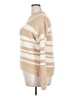 Veda 100% Cotton Stripes Tan Pullover Sweater Size XXL - photo 5